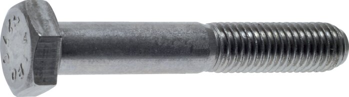 Exemplary representation: Hexagon head screw DIN 931 / ISO 4014 (stainless steel)