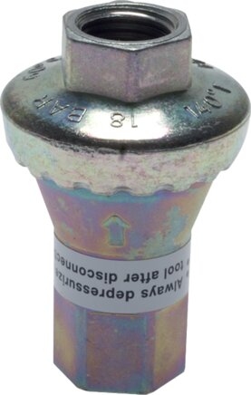 Exemplary representation: Inline pressure reducer