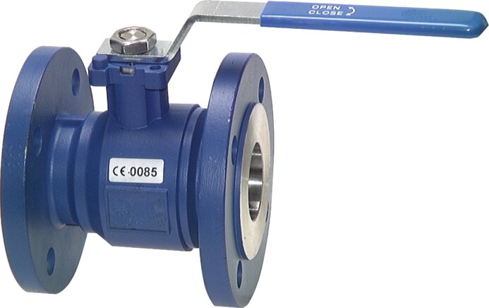 Exemplary representation: Flanged ball valve (DVGW-certified)